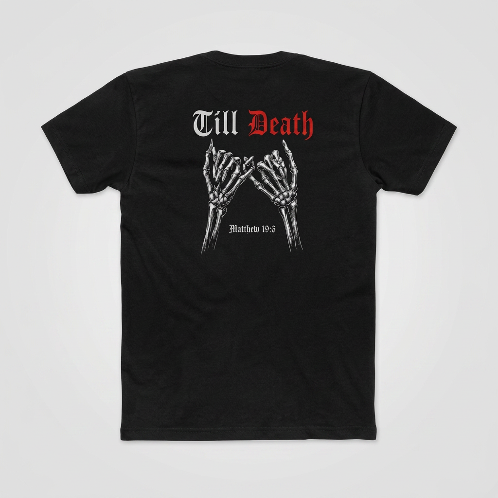 Death Skeleton Hands Tee | Gothic